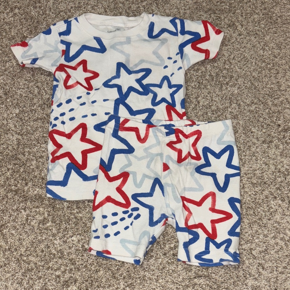 Star Patterned Kids' pajamas